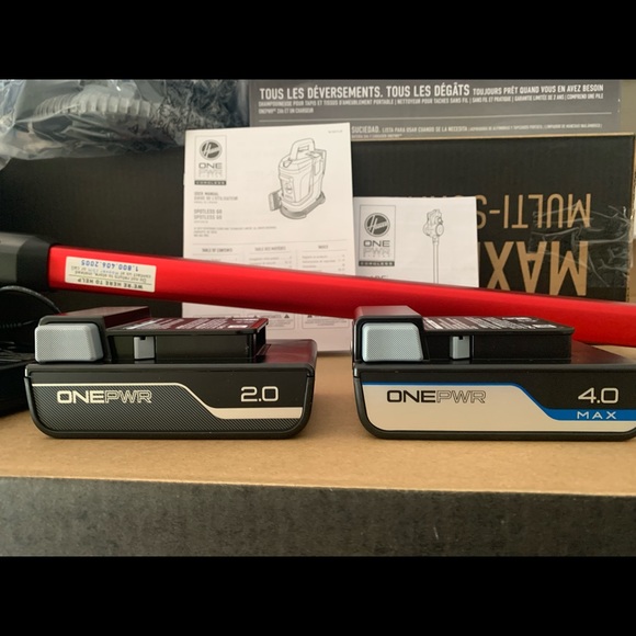 Bundle of 2 HOOVER ONE POWER  1 CORDLESS BLADE VACUUM AND1  SPOTLESS GO GLEANER - Picture 7 of 16